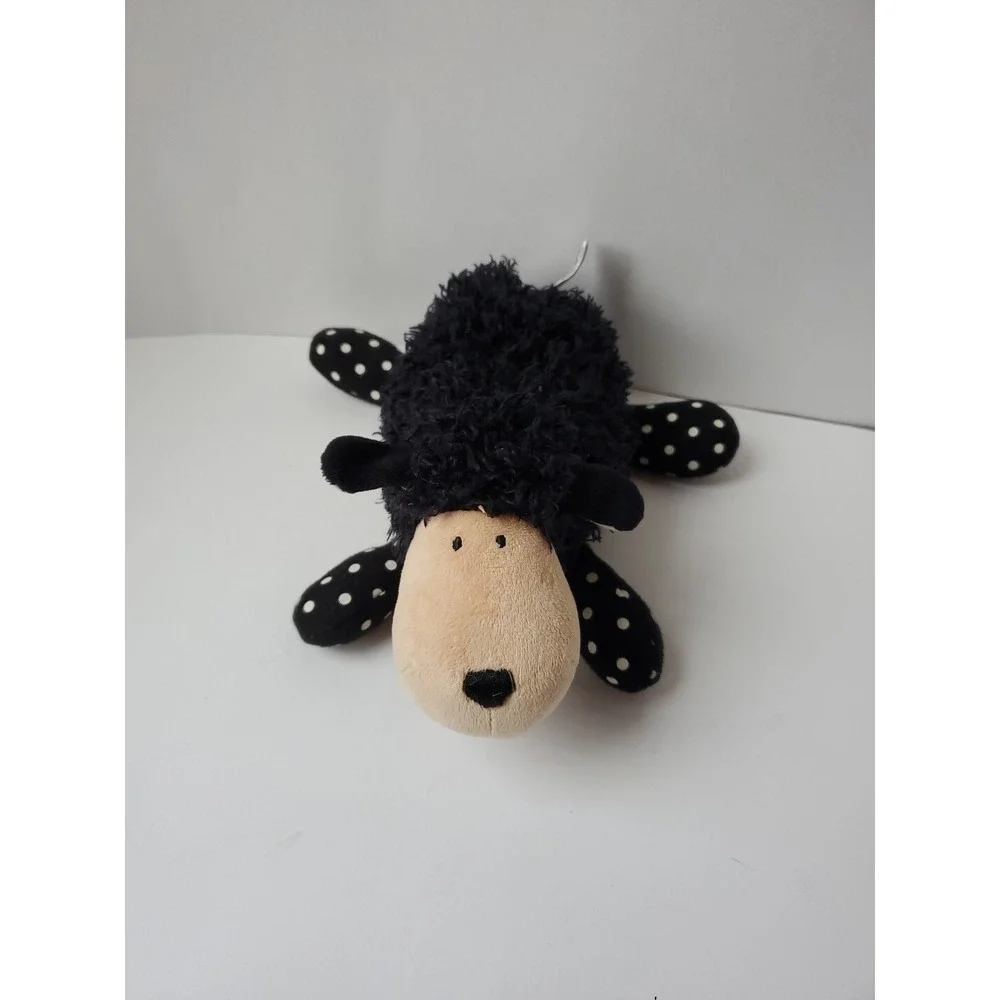 Gund Plush Black Sheep Polka‎ Dot Legs Cream Face Ears #46967 9